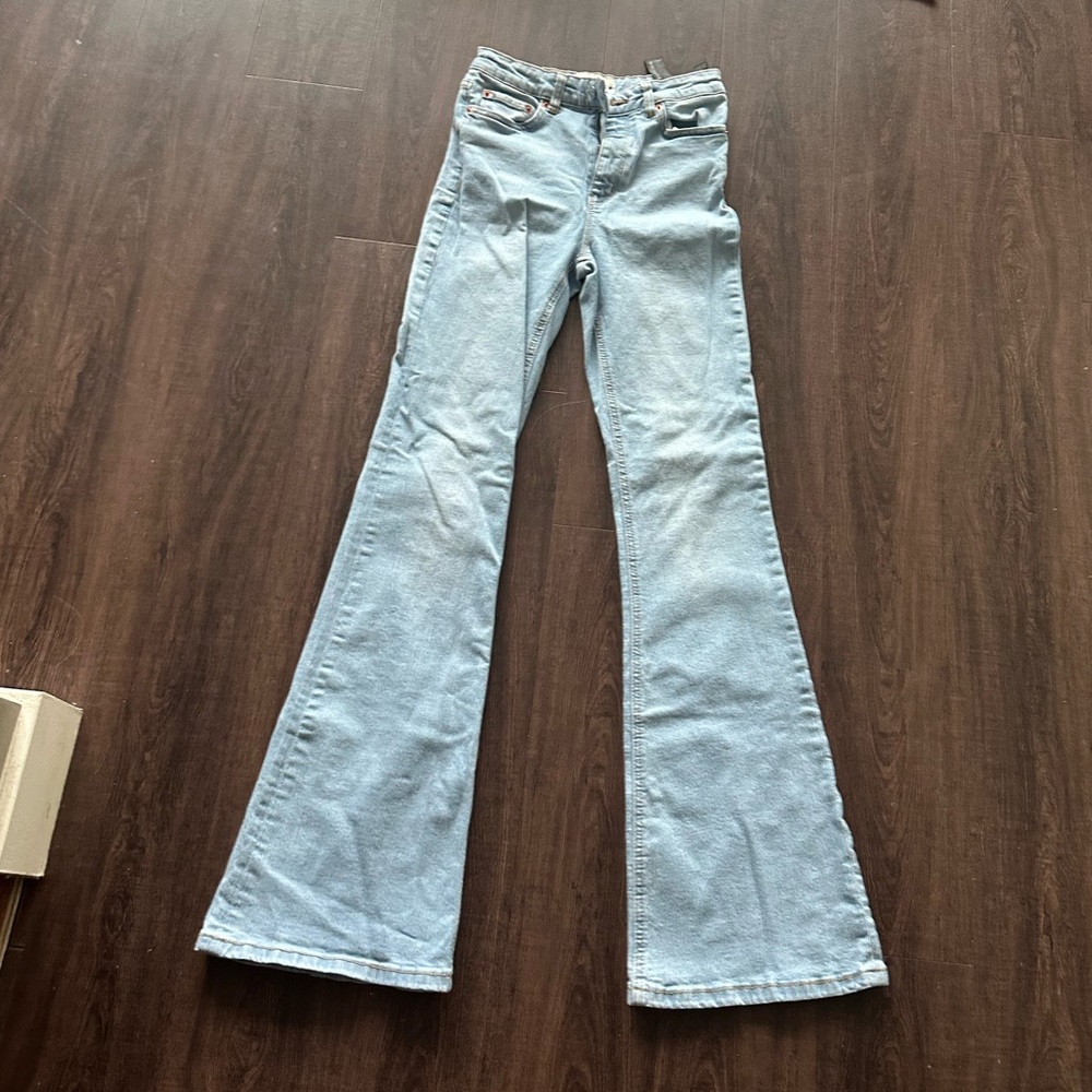 Zara bell bottom jeans